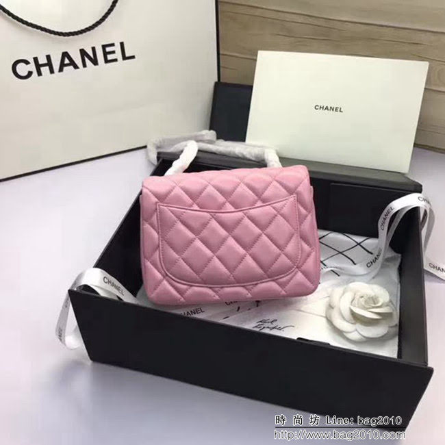 香奈兒CHANEL 升級版A1115進口小羊皮金銀鏈條單肩斜挎包 DSC1619